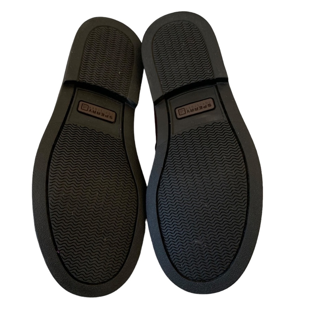 Like new! Sperry Children's Colton penny loafer boy shoes, burgundy, size 12.5M - Picture 5 of 9